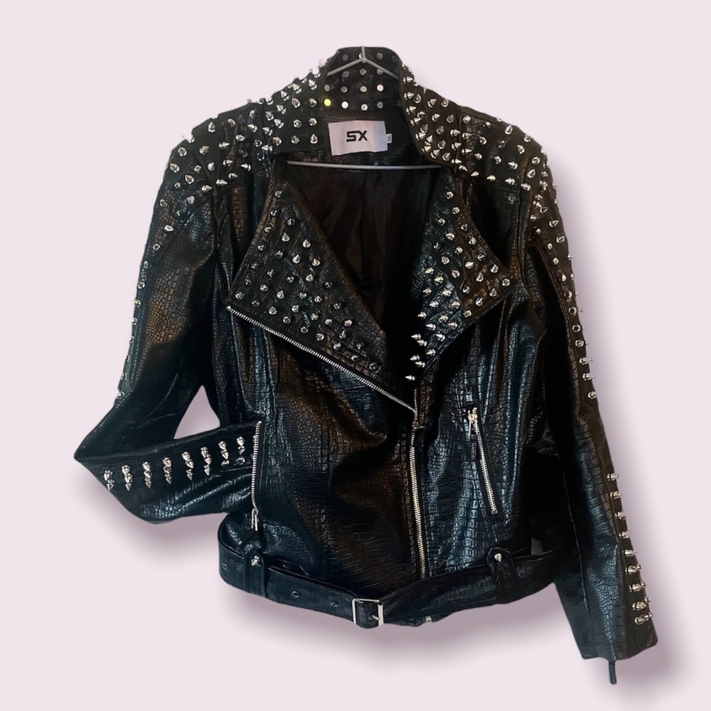Bad-Ass “Rocker- Chic” Moto Jacket
